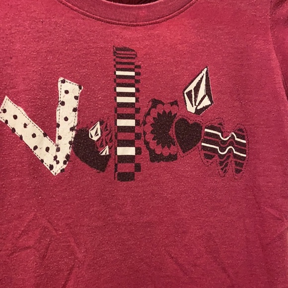 Maroon Volcom Tee - Picture 2 of 4